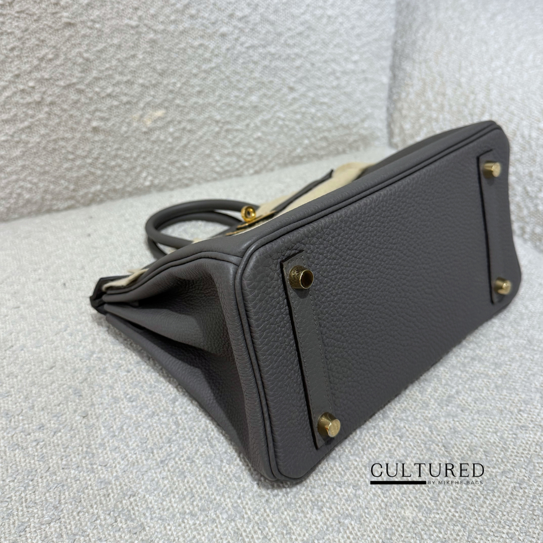 Hermès Birkin 25 in Etain