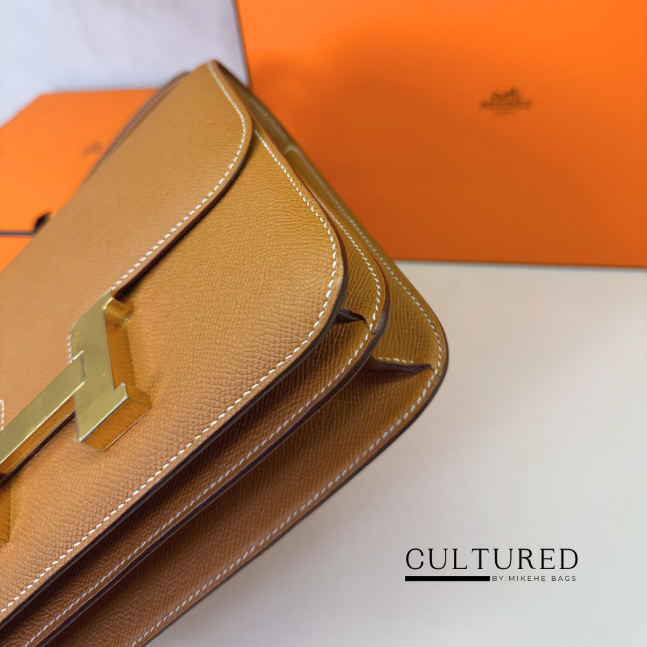Hermès Constance 24 in Gold