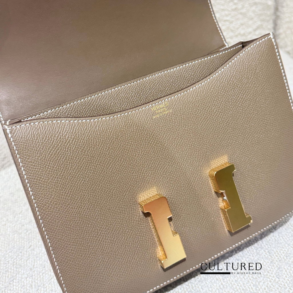 Hermès Constance 24 in Etoupe
