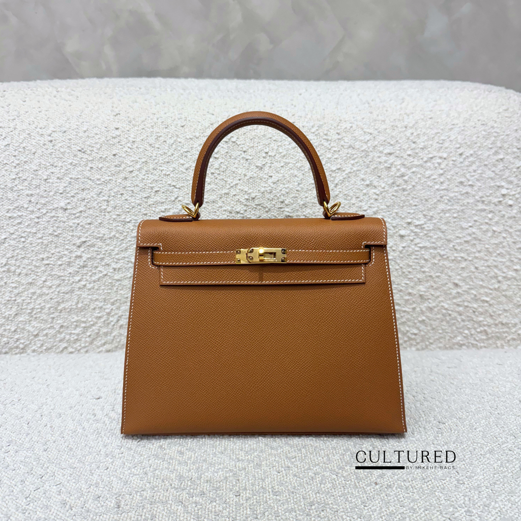 Hermès Kelly 25 Gold on Gold