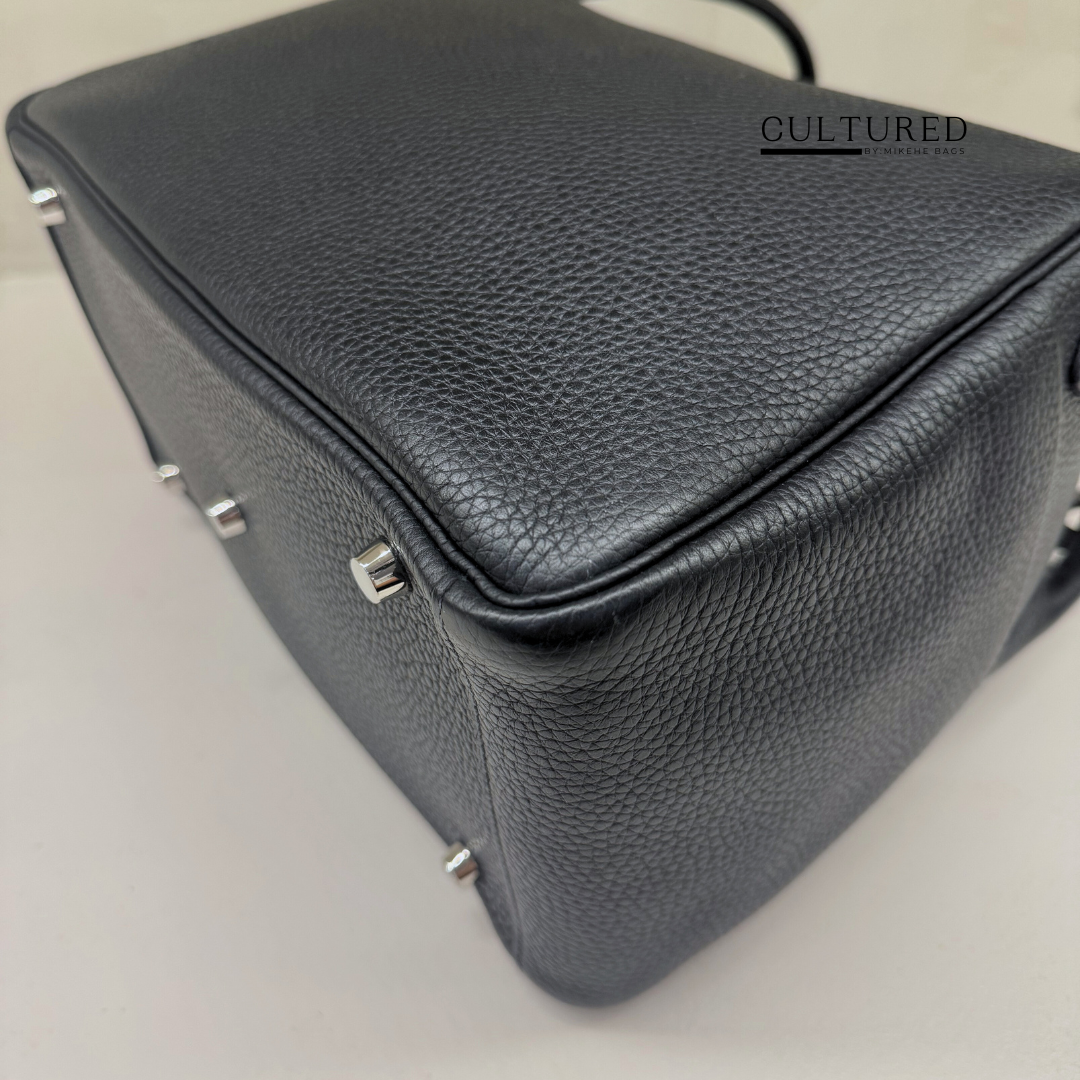 Hermès Lindy 30 in Black Phw