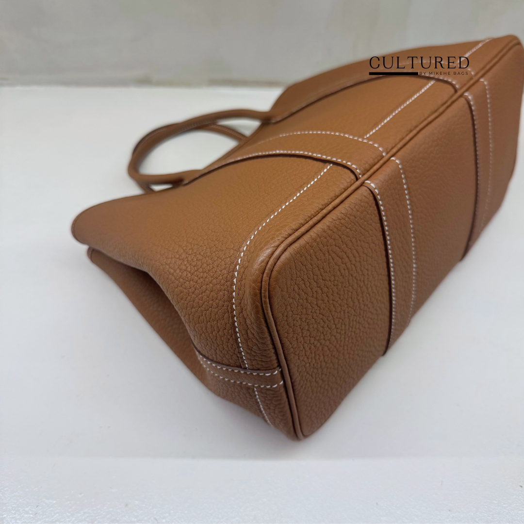 Hermès Garden Party 30 in Gold