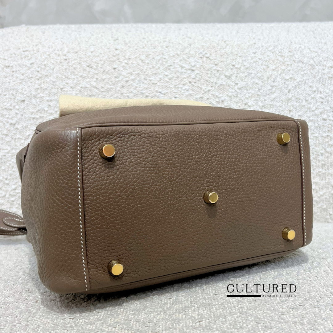 Hermès Lindy 26 in Etoupe