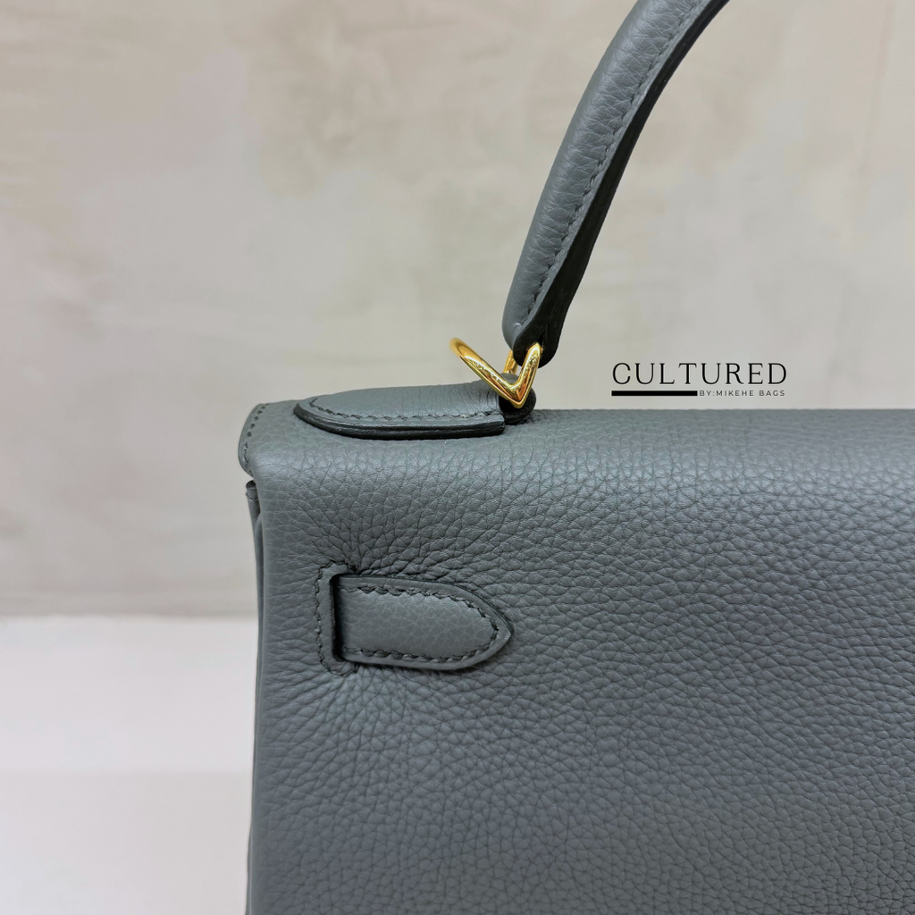 Hermès Kelly 28 in Vert Amande