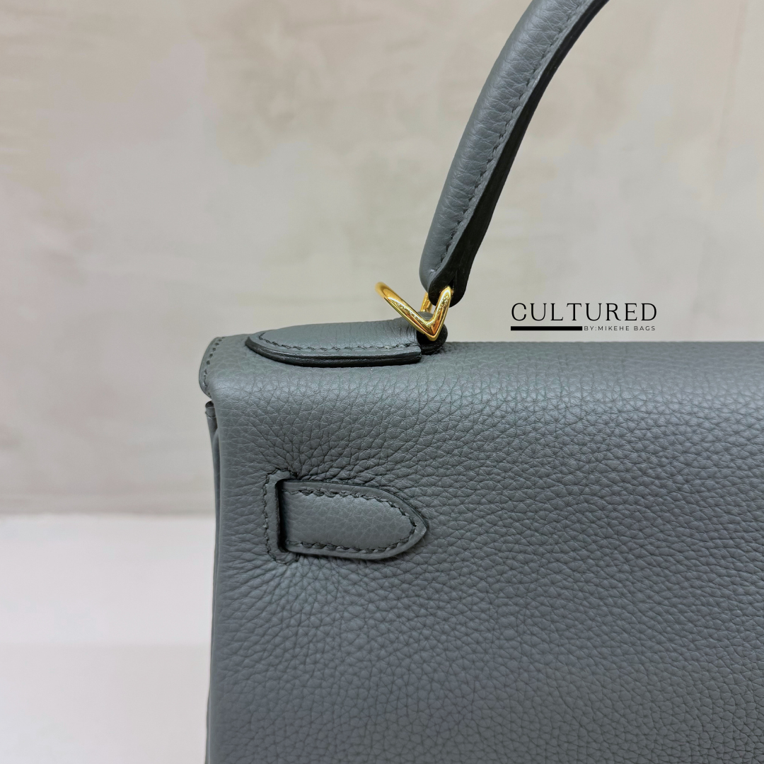 Hermès Kelly 28 in Vert Amande