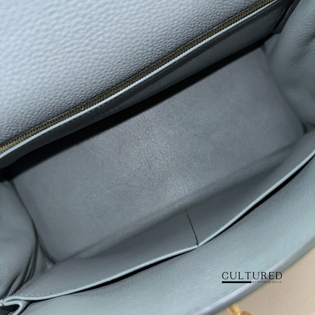 Hermès Kelly 28 in Vert Amande