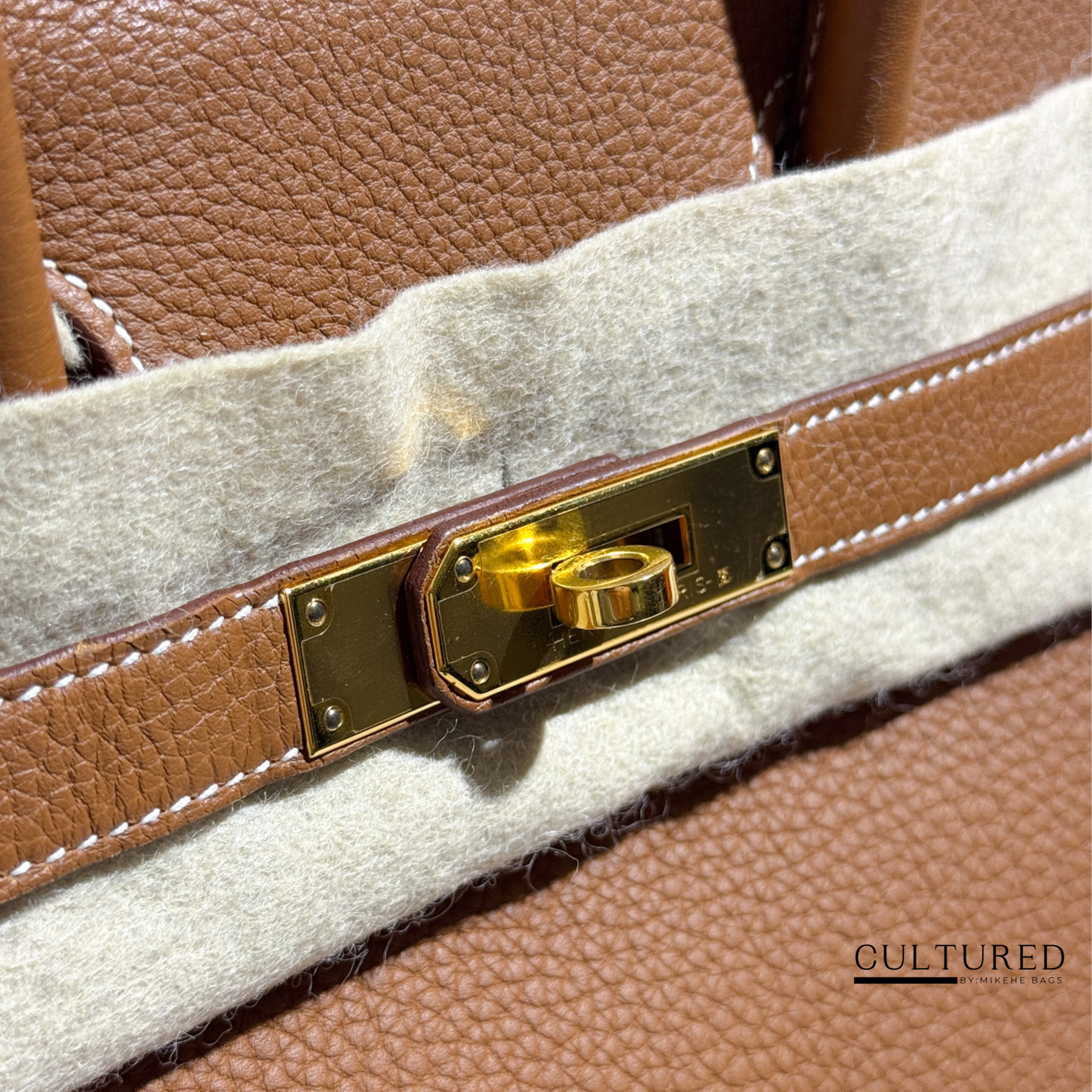 Hermès Birkin 30 Gold on Gold