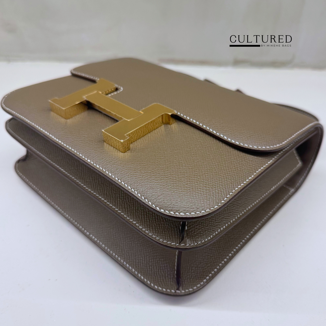 Hermès Constance 24 in Etoupe