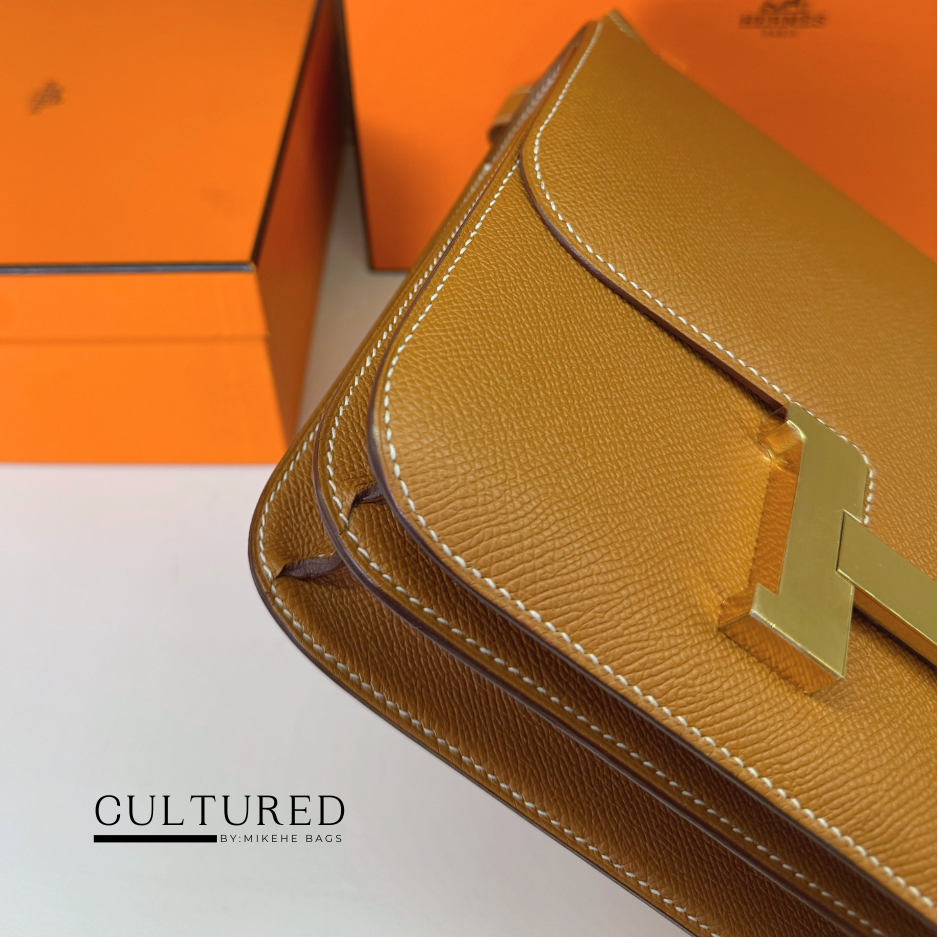 Hermès Constance 24 in Gold