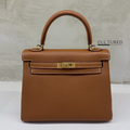 Hermès Kelly 25 in Gold on Gold