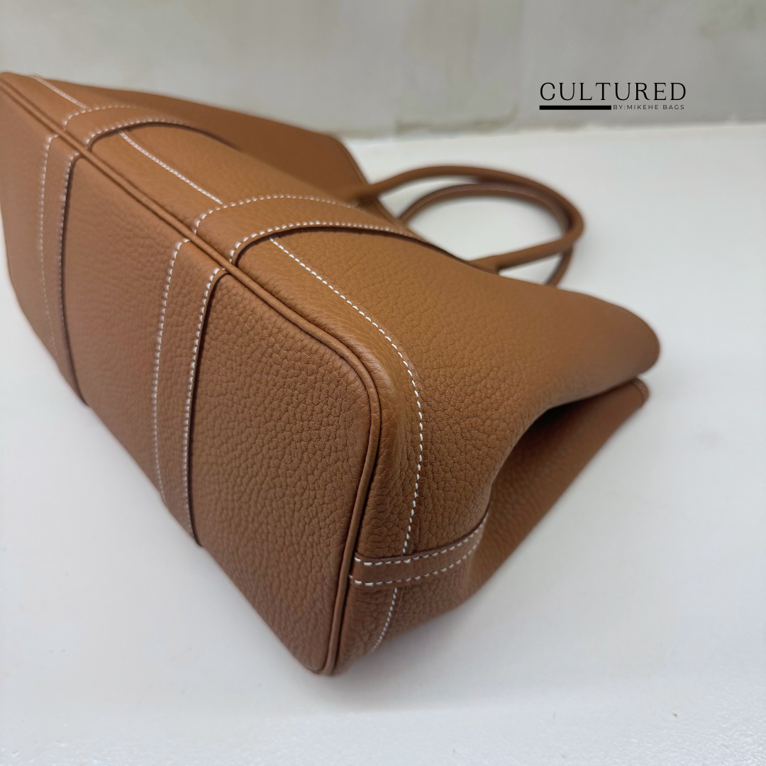 Hermès Garden Party 30 in Gold