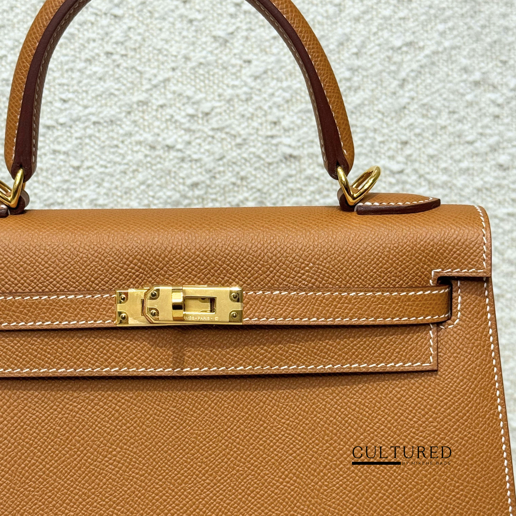 Hermès Kelly 25 Gold on Gold