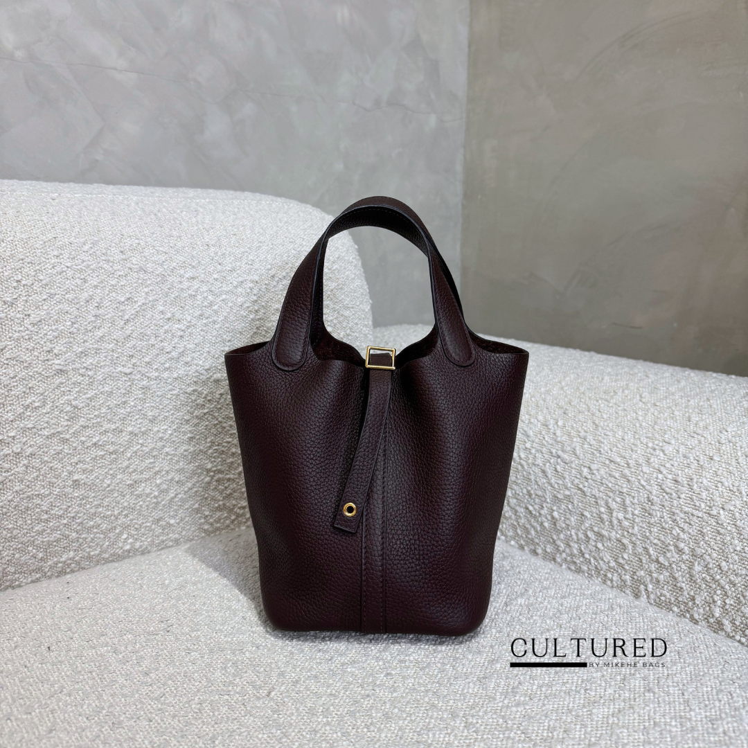 Hermès Picotin 25 in Rouge Sellier