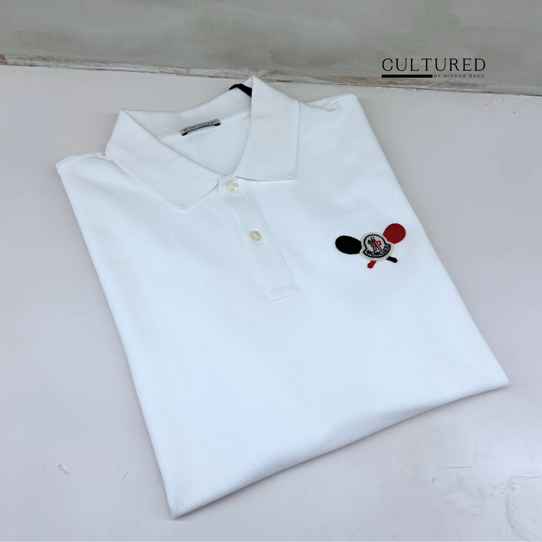 Moncler Polo Shirt in White