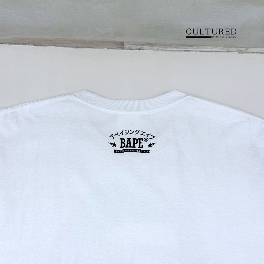 BAPE Japan Big Ape Head City Men's T-Shirt in White