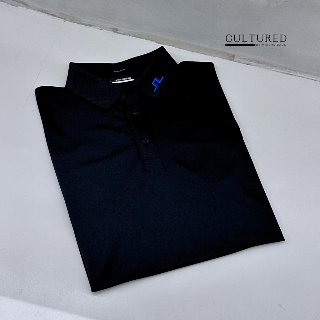 J Linderberg KV Polo in Black