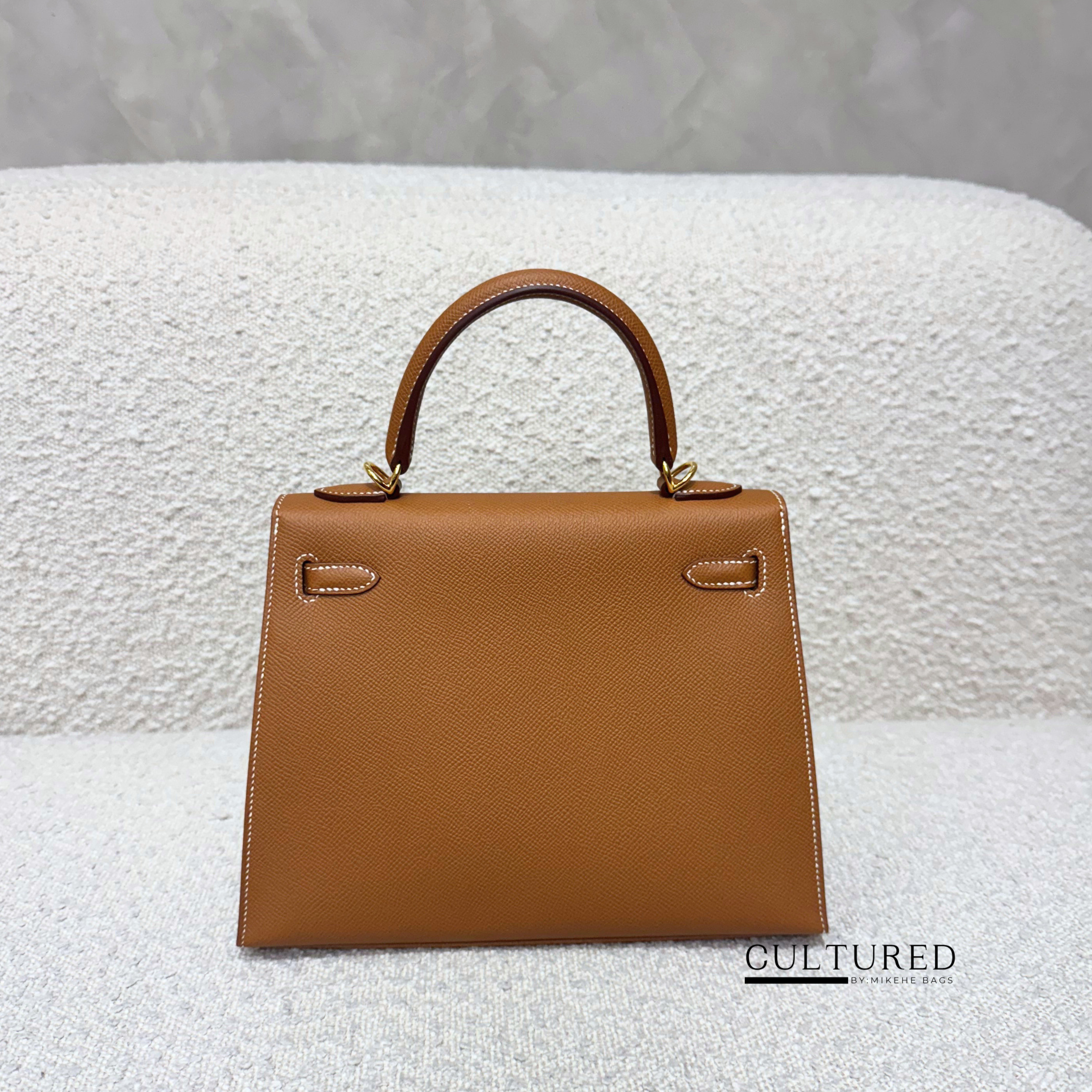Hermès Kelly 25 Gold on Gold