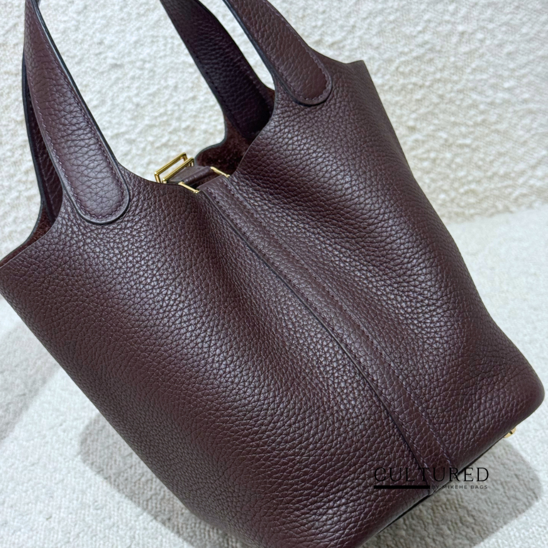 Hermès Picotin 25 in Rouge Sellier