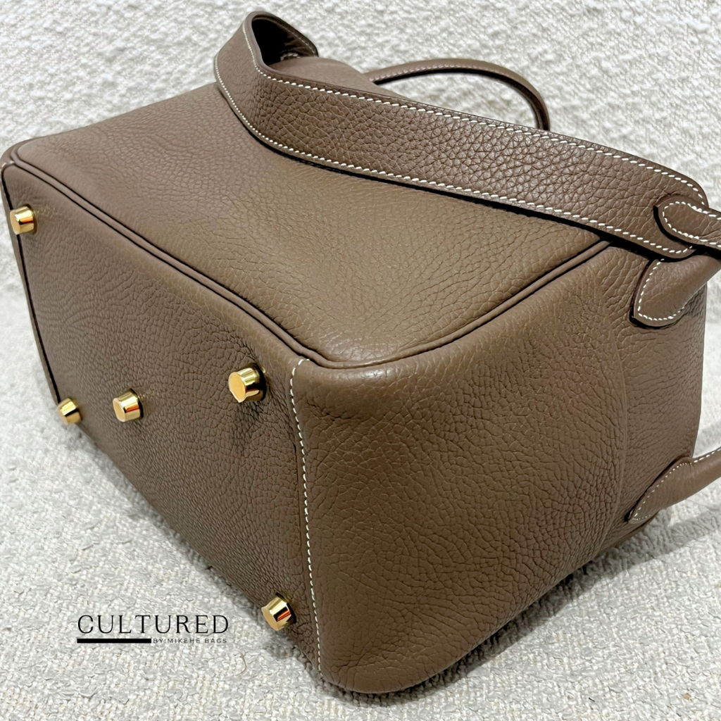 Hermès Lindy 26 in Etoupe