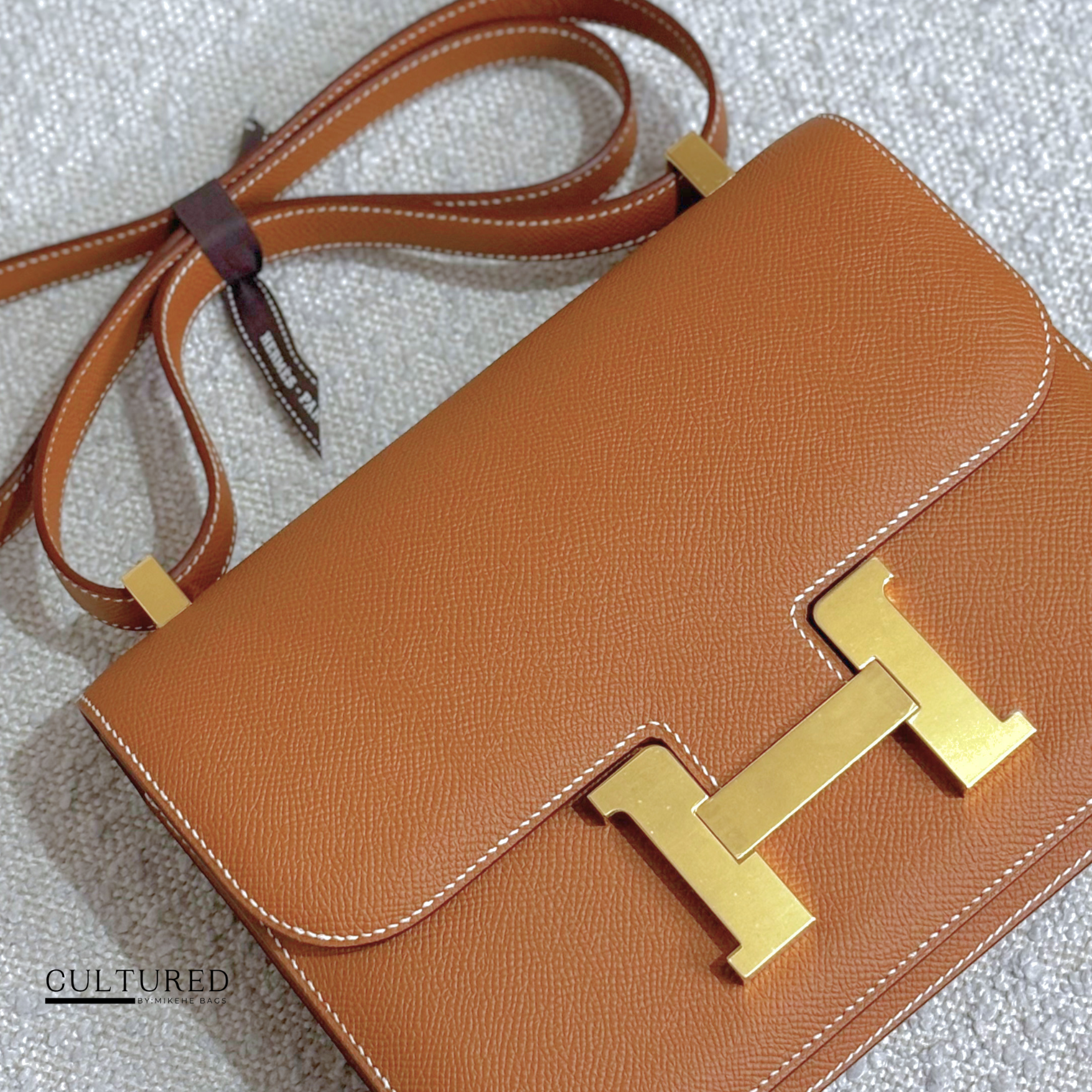 Hermès Constance 24 in Gold on Gold
