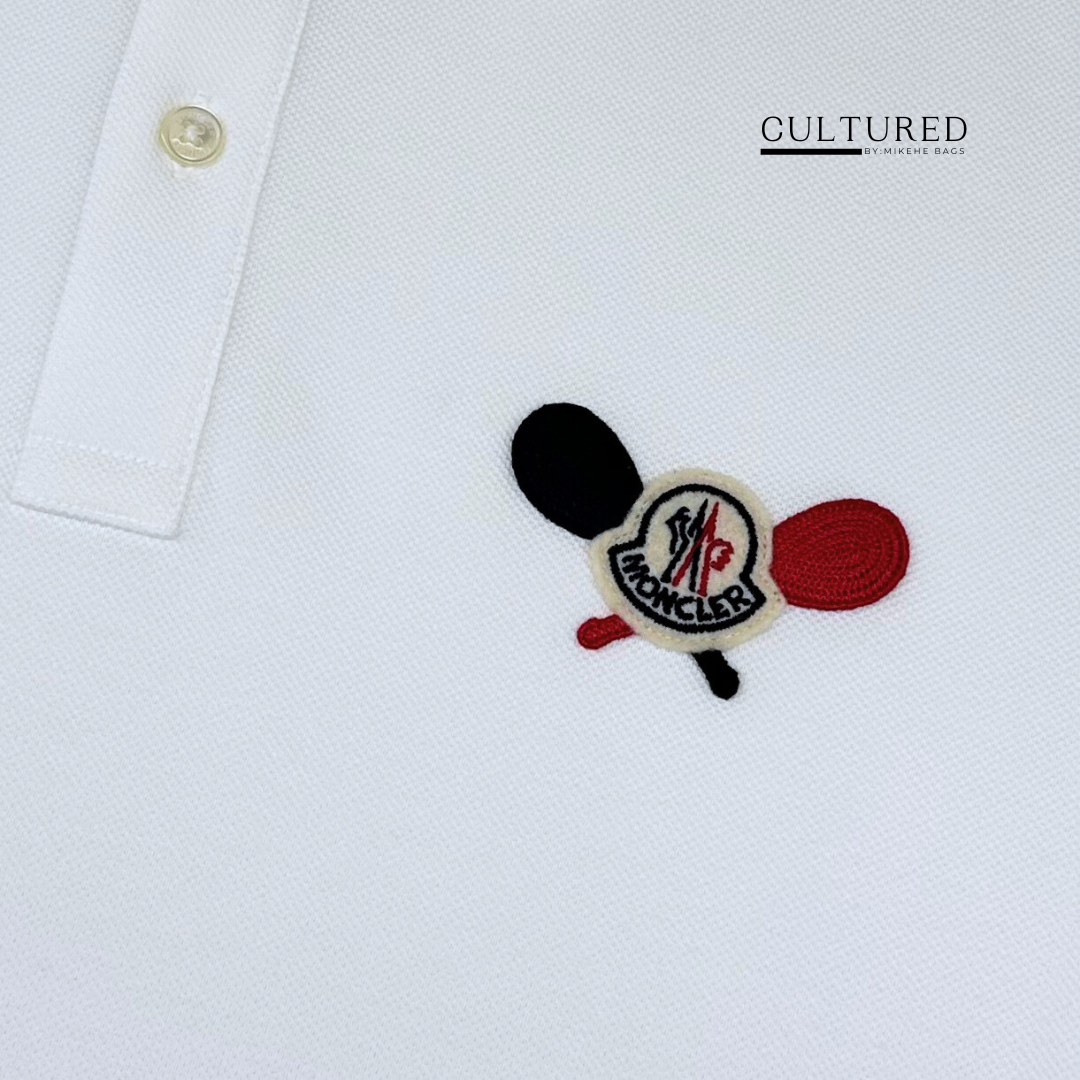 Moncler Polo Shirt in White