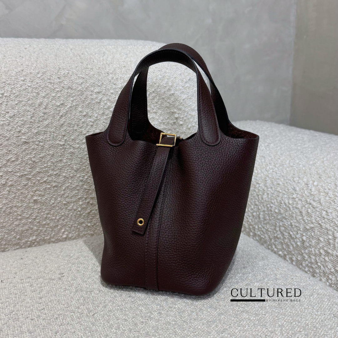 Hermès Picotin 25 in Rouge Sellier