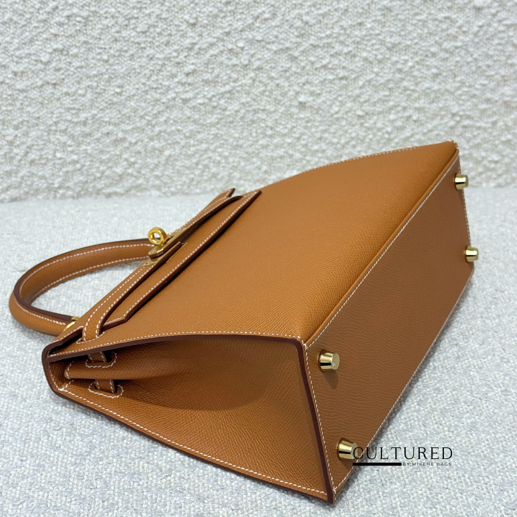 Hermès Kelly 25 Gold on Gold