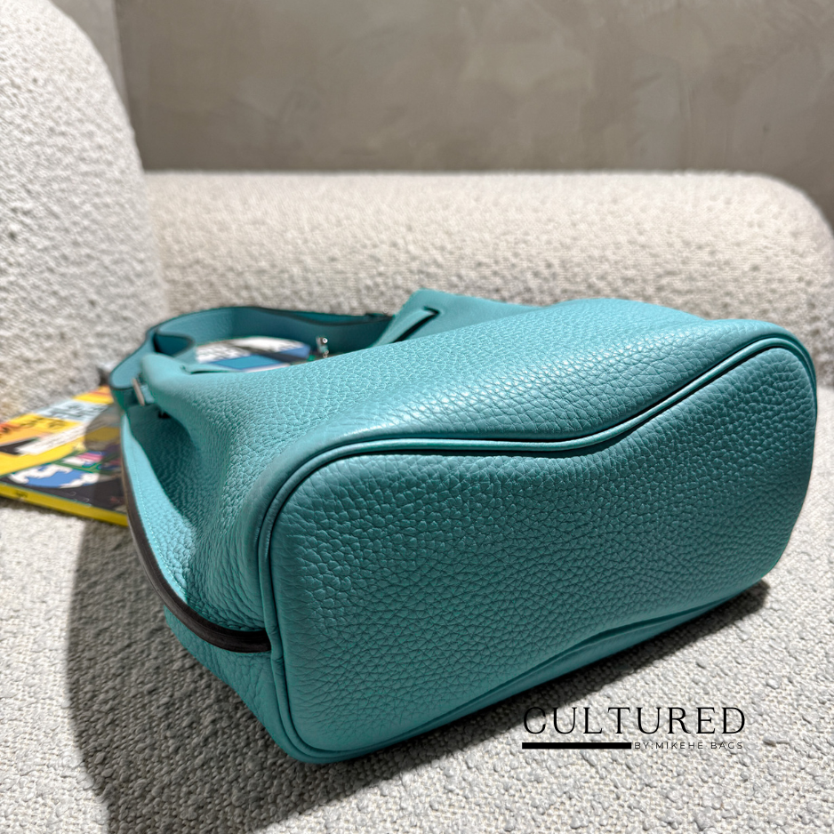 Hermès So Kelly 22 in Blue Atoll