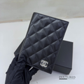 Chanel Passport Holder in Black