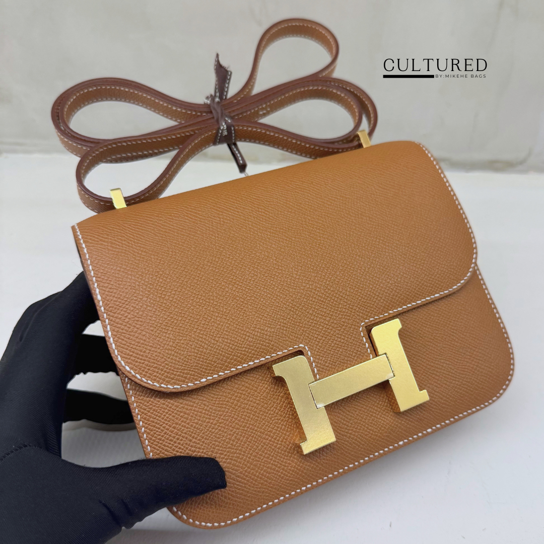 Hermès Constance 19 in Gold on Gold