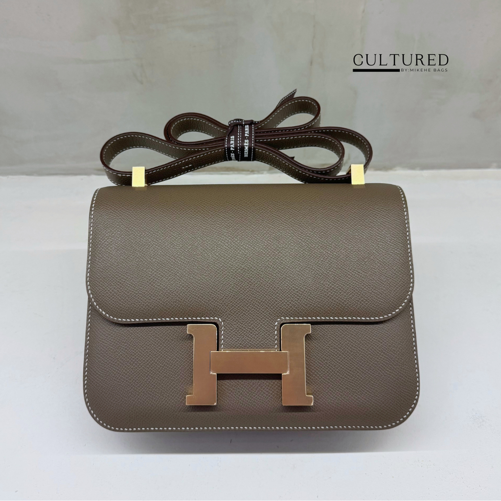 Hermès Constance 1-24 in Etoupe