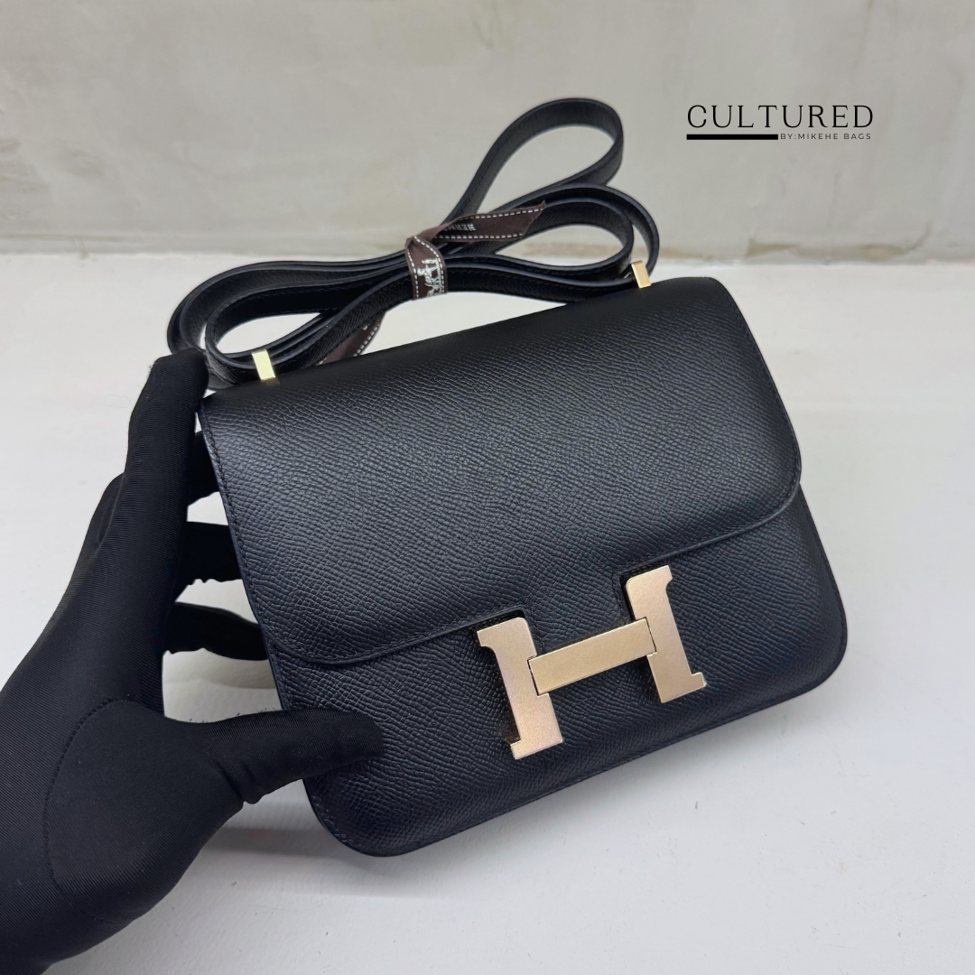 Hermès Constance 19 in Black