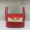 Hermès Lindy 26 in Rouge Casaque